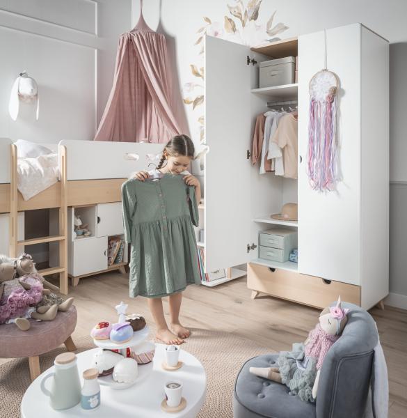 Minimondo 2D1S Hochschrank
